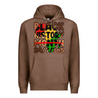 Chestnut black history month Premium Hoodie - LillyAllenDesigns