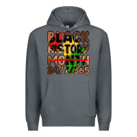 Rock black history month Premium Hoodie - LillyAllenDesigns