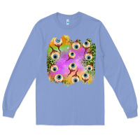 Colony Blue eyes leopard halloween patch Long Sleeve Tee - BundleAndBundleShop