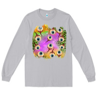 Moon Dust eyes leopard halloween patch Long Sleeve Tee - BundleAndBundleShop