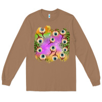 Toasted Coconut eyes leopard halloween patch Long Sleeve Tee - BundleAndBundleShop