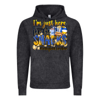 Vintage Black i'm just here for the snacks #volleyball brother Vintage Hoodie - Zillion Design Studio