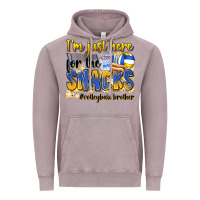 Vintage Zinc i'm just here for the snacks #volleyball brother Vintage Hoodie - Zillion Design Studio