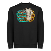 Black just a girl who loves goats Heavyweight Sweatshirt - RanaPortraitStore