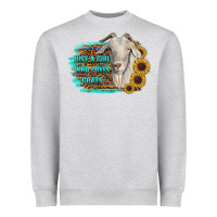Heather Grey just a girl who loves goats Heavyweight Sweatshirt - RanaPortraitStore