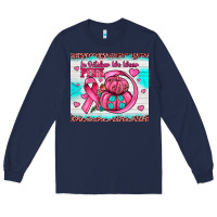 Navy in october we wear pink Long Sleeve Tee - JahusDesignShop