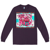 Plum in october we wear pink Long Sleeve Tee - JahusDesignShop