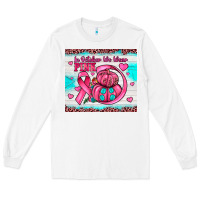 White in october we wear pink Long Sleeve Tee - JahusDesignShop