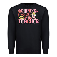 Black cupid's favorite teacher Premium Sweatshirt - MaliasSmallBusiness
