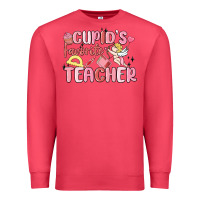 Cardinal cupid's favorite teacher Premium Sweatshirt - MaliasSmallBusiness