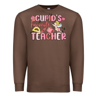 Chestnut cupid's favorite teacher Premium Sweatshirt - MaliasSmallBusiness