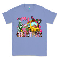 Colony Blue merry christmas Classic Tee - AdoDesignShop