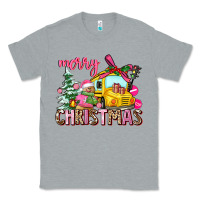 Heather Grey merry christmas Classic Tee - AdoDesignShop