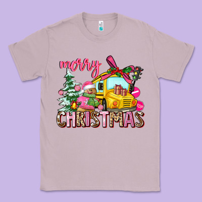 Merry Christmas Classic Tee Designed By Adodesignshop