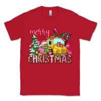Red merry christmas Classic Tee - AdoDesignShop
