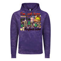 Cloud Purple i'm just here for the snacks #softball sister Vintage Hoodie - Zillion Design Studio
