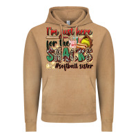 I'm Just Here For The Snacks #softball Sister Vintage Hoodie | Teevron