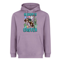 Lavender howdy easter Heavyweight Hoodie - MaliasSmallBusiness