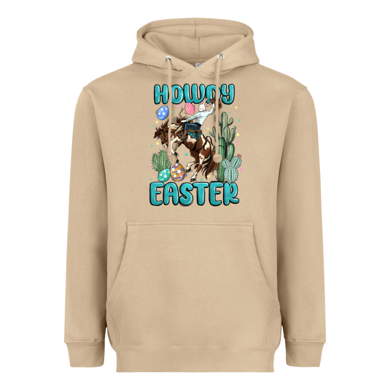 Howdy Easter Heavyweight Hoodie by MaliasSmallBusiness | Teevron