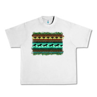 Lunar Rock turquoise aztec bullskull and horse Urban Heavy Tee - BarkalooDesign