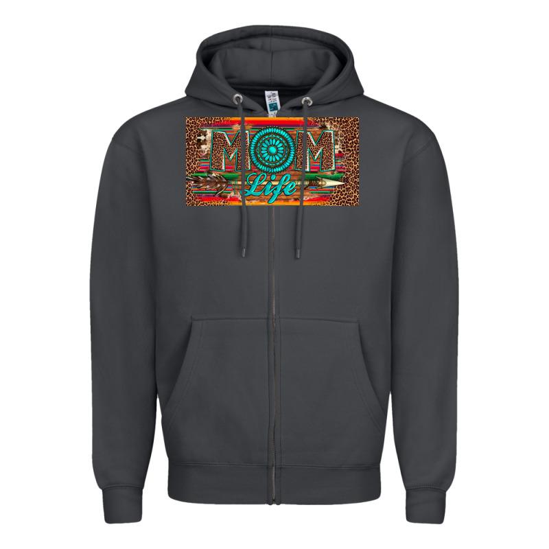 Mom Life License Plate Zipper Hoodie by Artiststas | Teevron