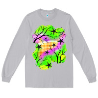 Moon Dust star halloween patch Long Sleeve Tee - BundleAndBundleShop