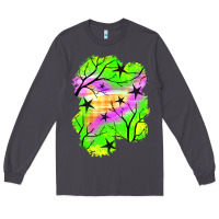Smoke star halloween patch Long Sleeve Tee - BundleAndBundleShop