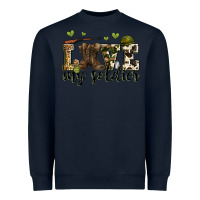 Navy love my soldier Heavyweight Sweatshirt - Zillion Design Studio