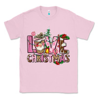 Bubblegum Pink love christmas Classic Tee - AdoDesignShop