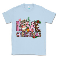 Dusty Blue love christmas Classic Tee - AdoDesignShop