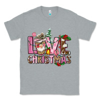 Heather Grey love christmas Classic Tee - AdoDesignShop