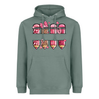 Sage custom name valentine's day school pencils Heavyweight Hoodie - MaliasSmallBusiness