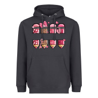 Smoke custom name valentine's day school pencils Heavyweight Hoodie - MaliasSmallBusiness