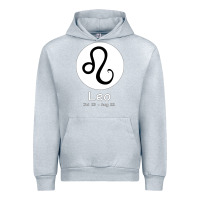 Heather Grey Leo Horoscope Urban Hoodie - Bettercallsaul