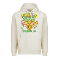 Oatmeal Heather fearless joshua 1 9 cheetah Premium Hoodie - LillyAllenDesigns