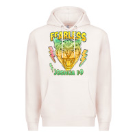 Pale Pink fearless joshua 1 9 cheetah Premium Hoodie - LillyAllenDesigns