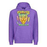 Purple fearless joshua 1 9 cheetah Premium Hoodie - LillyAllenDesigns