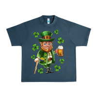 Midnight Navy st patricks elf Urban Heavy Tee - Neo Western
