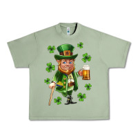 Oil Green st patricks elf Urban Heavy Tee - Neo Western