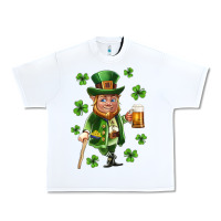St Patricks Elf Urban Heavy Tee | Teevron