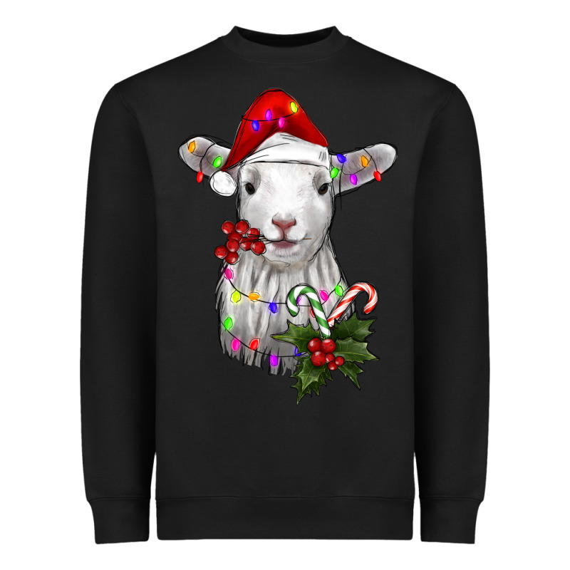 Christmas Baby Sheep Heavyweight Sweatshirt by RanaPortraitStore | Teevron