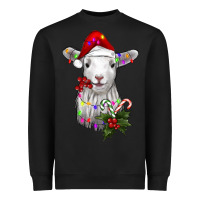 Black christmas baby sheep Heavyweight Sweatshirt - RanaPortraitStore