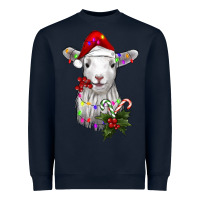 Navy christmas baby sheep Heavyweight Sweatshirt - RanaPortraitStore