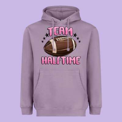 Team Halftime Football Heavyweight Hoodie Designed By Maliassmallbusiness