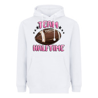 White team halftime football Heavyweight Hoodie - MaliasSmallBusiness