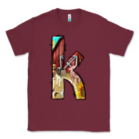 Burgundy farm life alphabet lowercase letters k Classic Tee - BundleAndBundleShop