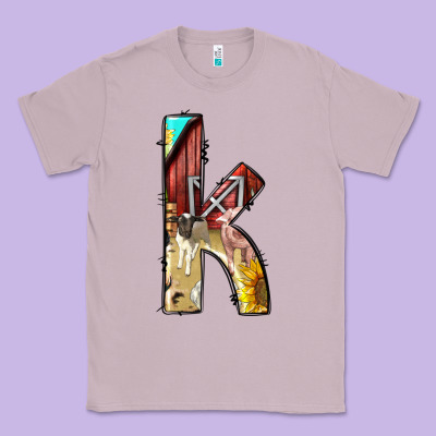 Farm Life Alphabet Lowercase Letters K Classic Tee Designed By Bundleandbundleshop