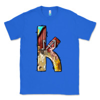True Royal farm life alphabet lowercase letters k Classic Tee - BundleAndBundleShop