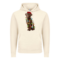 Vintage Artic Christmas labrador retriever Vintage Hoodie - RanaPortraitStore