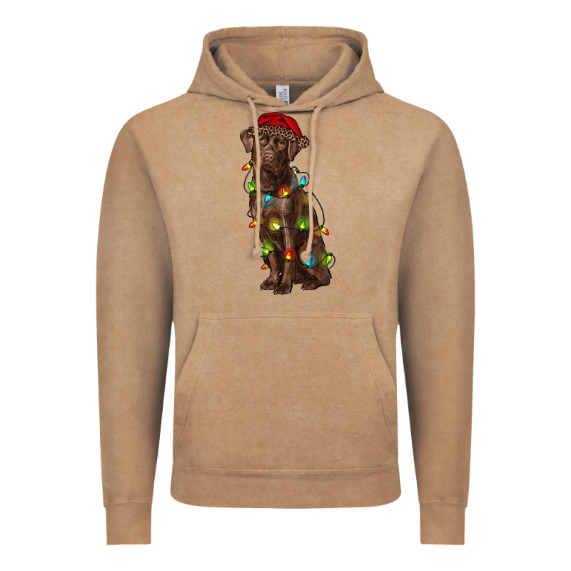 Christmas Labrador Retriever Vintage Hoodie by RanaPortraitStore | Teevron
